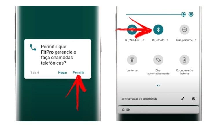 Sincronizando a Smartband M3 com o telefone