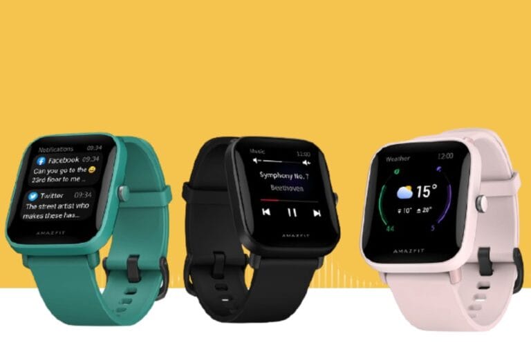 Como conectar o Amazfit Bip U