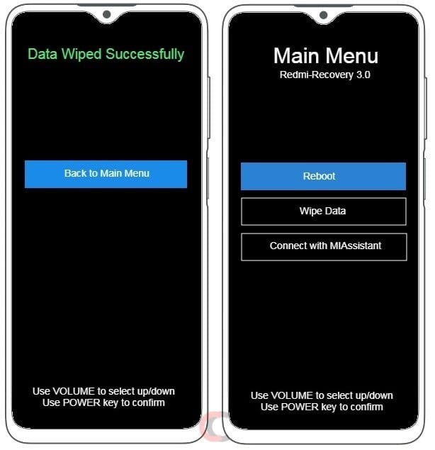 Como formatar Xiaomi Redmi 9A pelo modo de recuperação?
