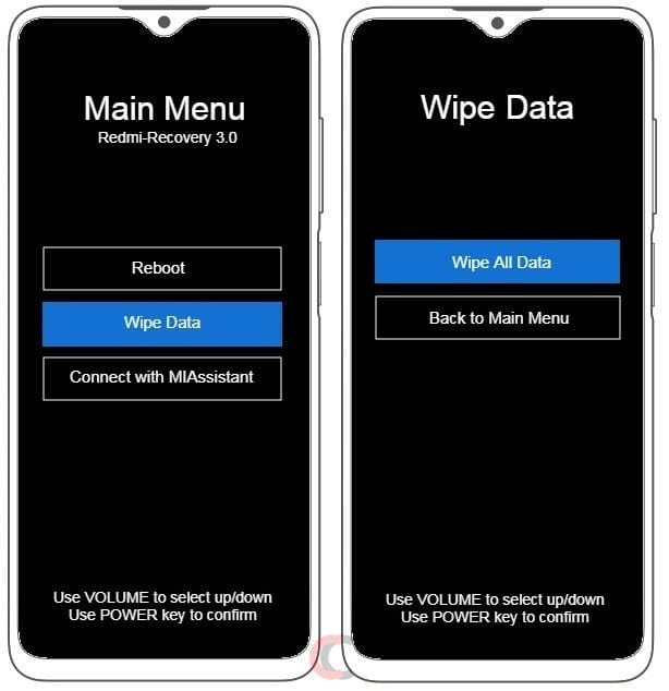 Como formatar Xiaomi Redmi 9A pelo modo de recuperação?