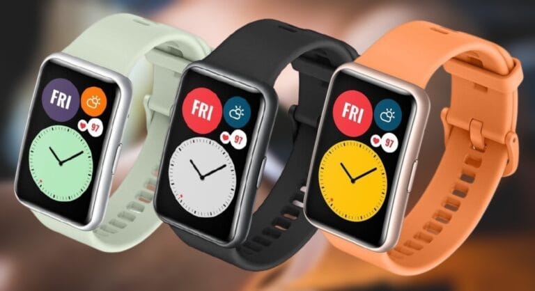 Novo relógio Huawei Watch Fit