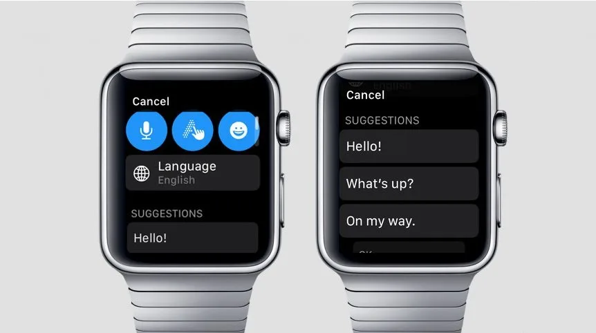 Respondendo mensagens do WhatsApp no Apple Watch