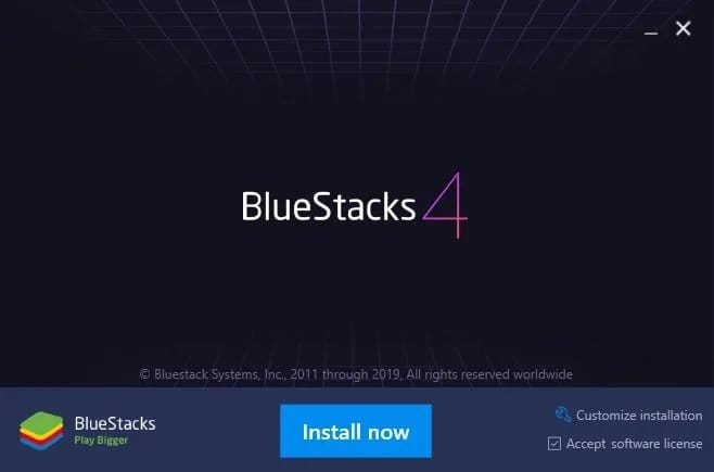 Instalando o Bluestacks no PC Windows