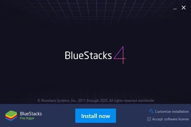 Instalando o Bluestacks no PC Windows