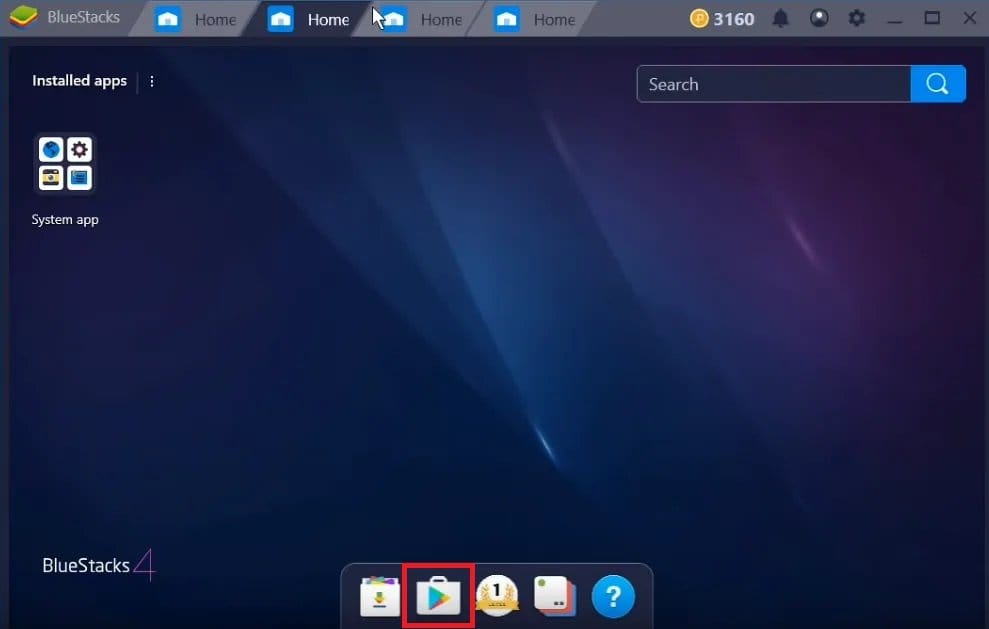 Instalando um aplicativo no Bluestacks