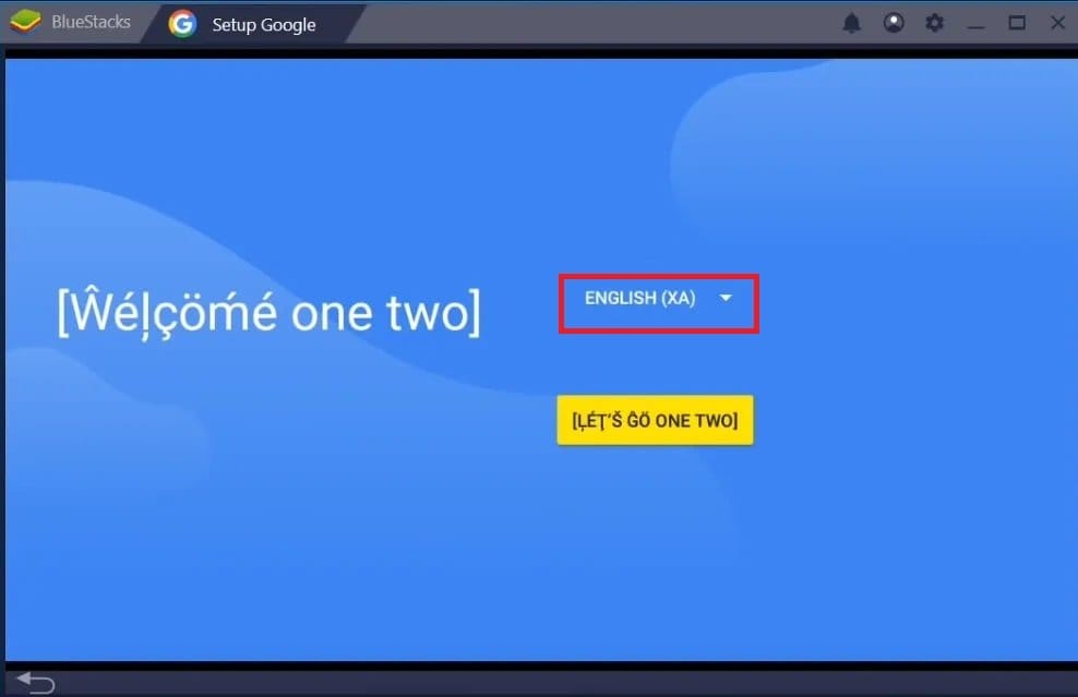 Conectando o Bluestacks com uma conta do Gmail