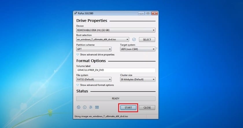 Criando um pendrive inicializável a partir de uma imagem ISO do Windows