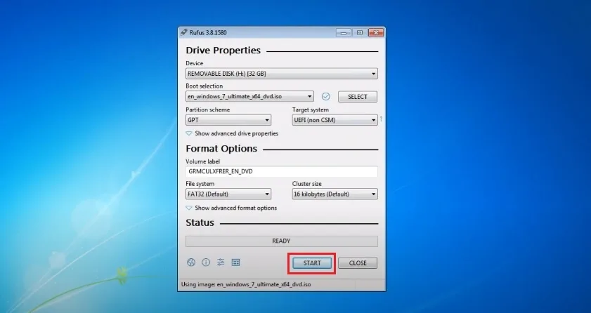 Criando um pendrive inicializável a partir de uma imagem ISO do Windows