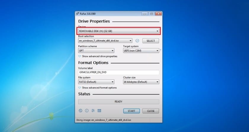 Criando um pendrive inicializável a partir de uma imagem ISO do Windows