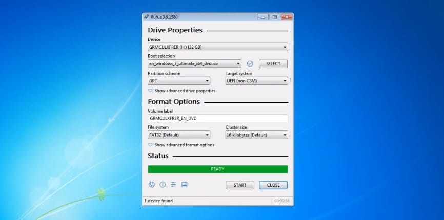 Criando um pendrive inicializável a partir de uma imagem ISO do Windows