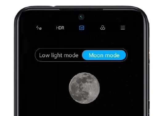 Modo lua Xiaomi MI 9