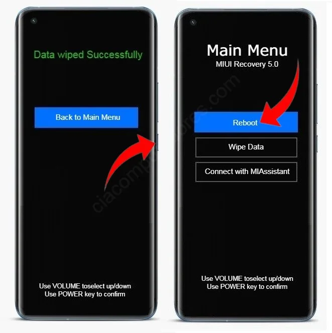 Como formatar o Xiaomi Mi 11 pelo modo de recuperação?