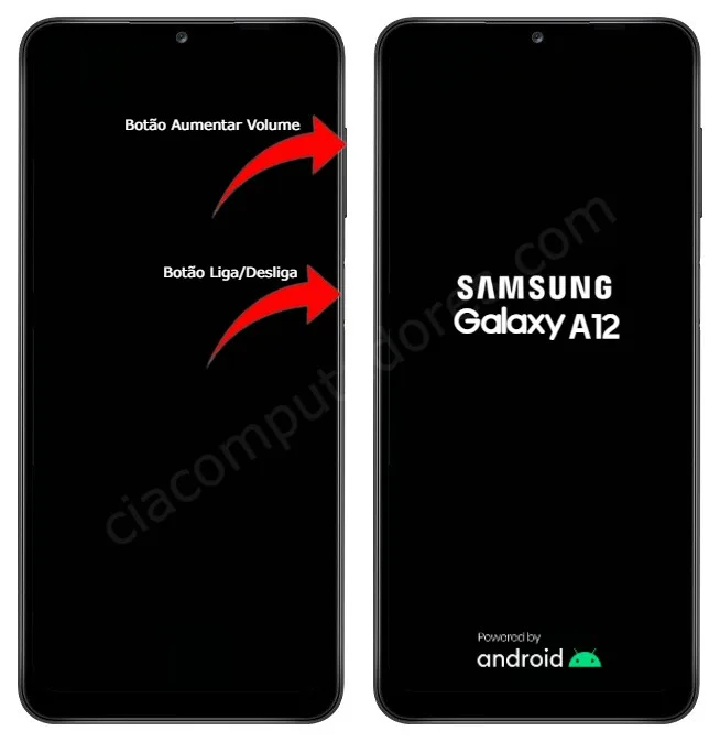 Como formatar Samsung Galaxy A12 pelo modo de recuperação?