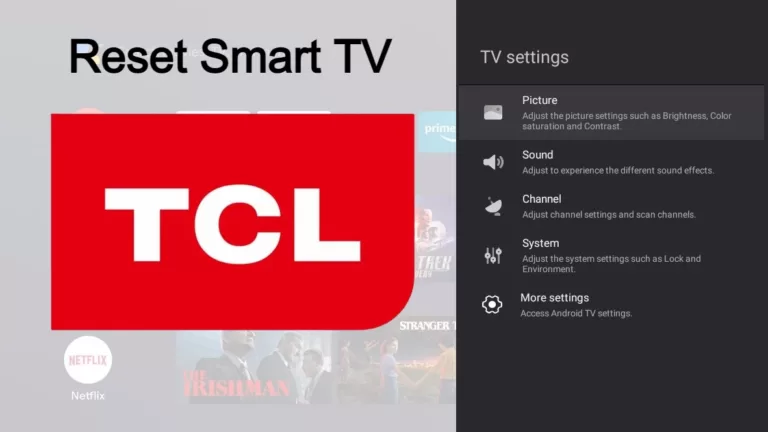 Como resetar Smart TV TCL