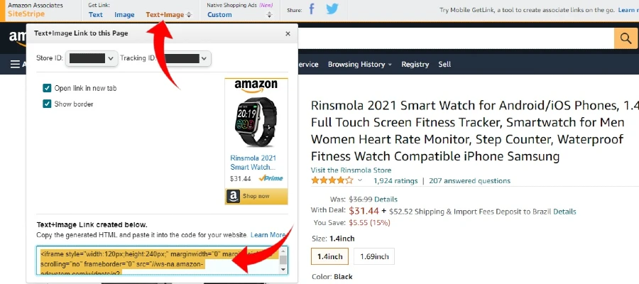 Obtendo o código de um produto Amazon