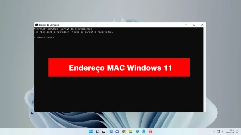 Como localizar o endereço MAC no Windows 11