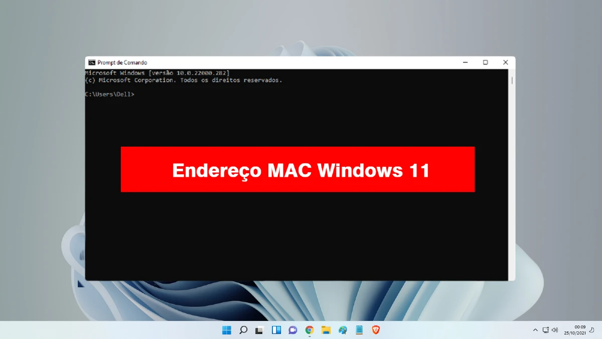 Como localizar o endereço MAC no Windows 11