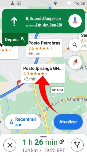 Google Maps: como criar alertas para abastecer o carro durante uma viagem