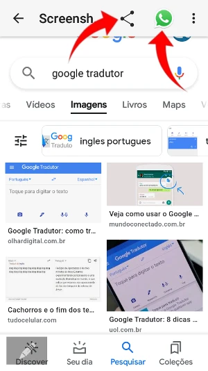 Como editar o print da tela?