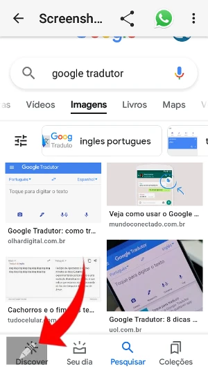 Como editar o print da tela?