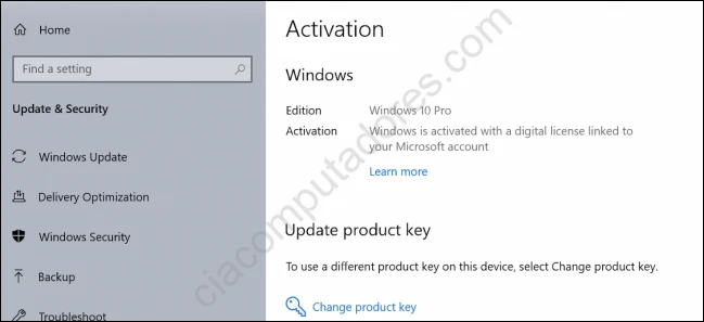 Ativando o Windows 10 ou 11