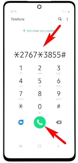 Códigos para formatar Samsung Galaxy M12.
