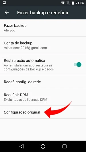 Como redefinir o Quantum MUV Pro