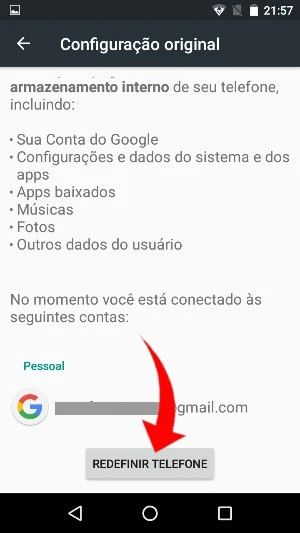 Como redefinir o Quantum MUV Pro