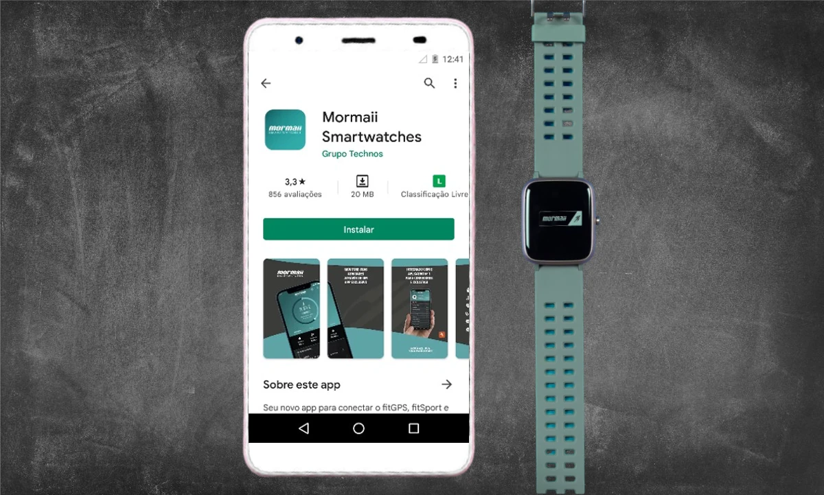 Como emparelhar o smartwatch Mormaii Life