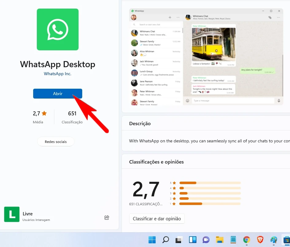 Como baixar e instalar o WhatsApp Desktop no Windows 11?
