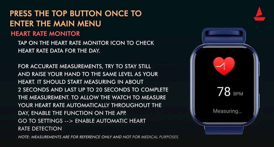 Smartwatch Boat Watch Blaze