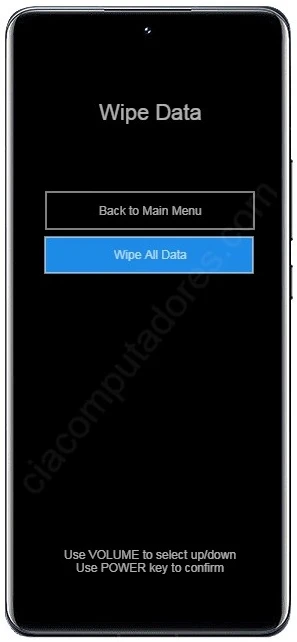 Como formatar o Xiaomi 12 pelos botões?