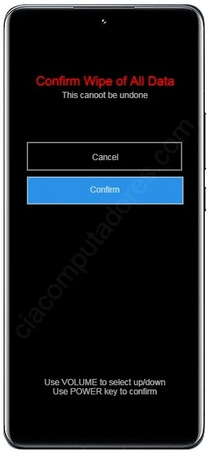 Como formatar o Xiaomi 12 pelos botões?