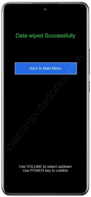 Como formatar o Xiaomi 12 pelos botões?