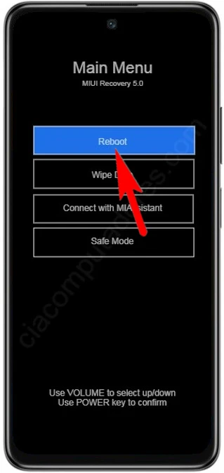 Como formatar o Poco M4 Pro 5G através do modo de recuperação?