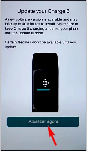 Como emparelhar a Fitbit Charge 5 com o celular?