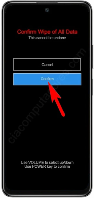 Como formatar o Poco M4 Pro 5G através do modo de recuperação?
