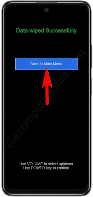 Como formatar o Poco M4 Pro 5G através do modo de recuperação?