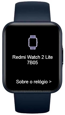 Conectar o Redmi Watch 2 Lite com o celular