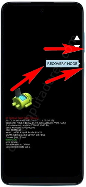 Como formatar o Motorola Moto G22 pelo modo de recuperação?