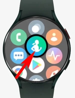 Como medir a composição corporal no Galaxy Watch4?