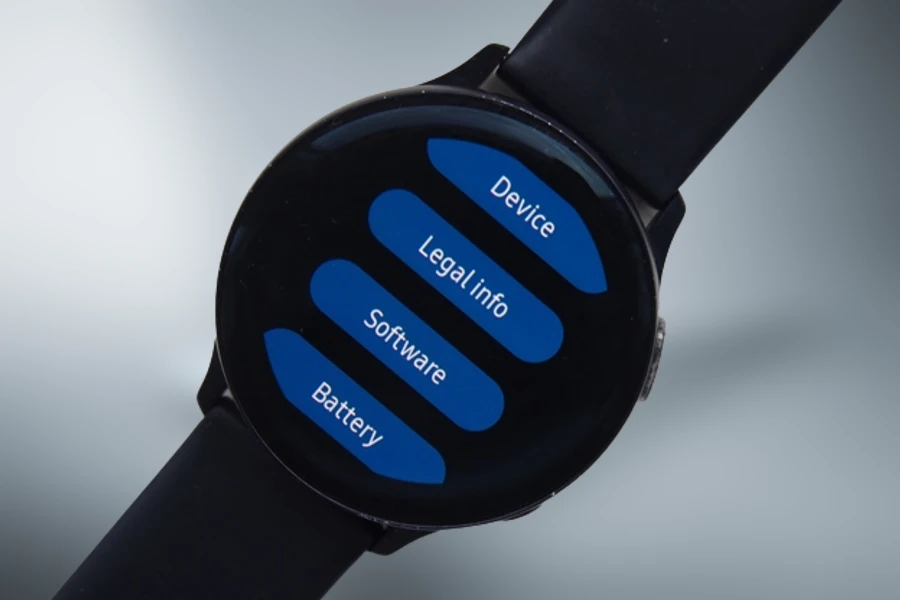 Ativando o modo de economia de energia do Galaxy Watch 4