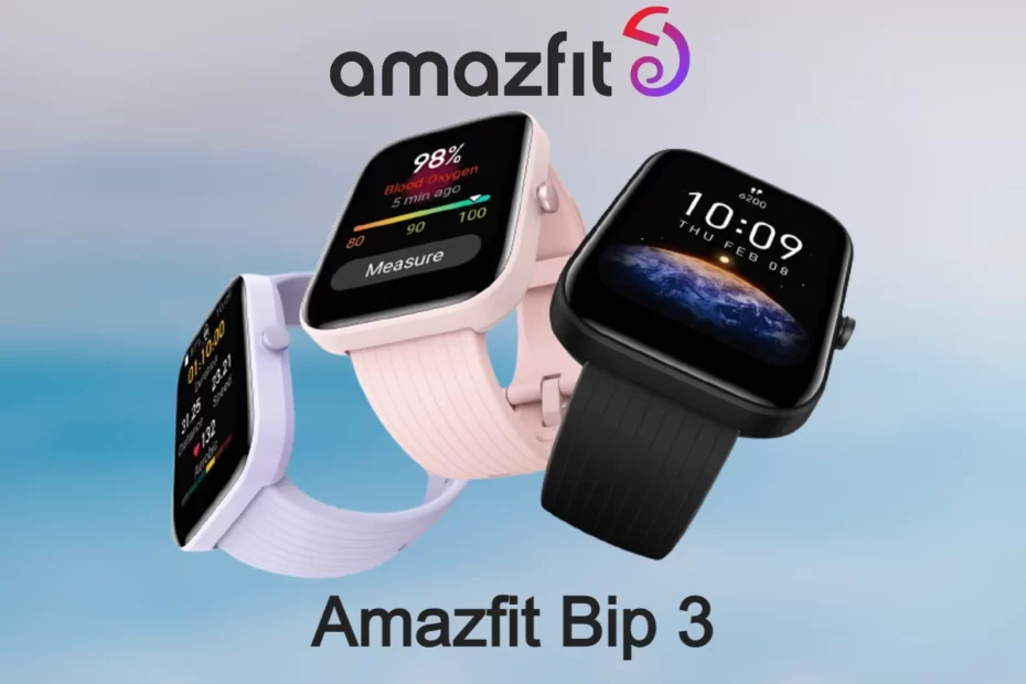 Como emparelhar o smartwatch Amazfit Bip 3