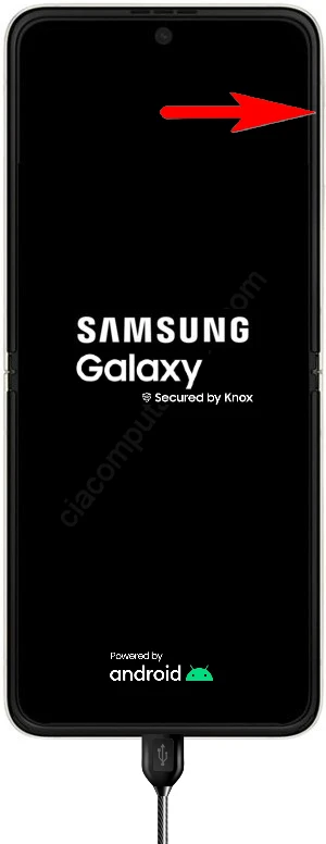 Como formatar o Samsung Galaxy Z Flip 3 5G pelo modo de recuperação?
