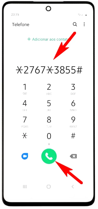 Códigos para formatar Samsung Galaxy A03 Core