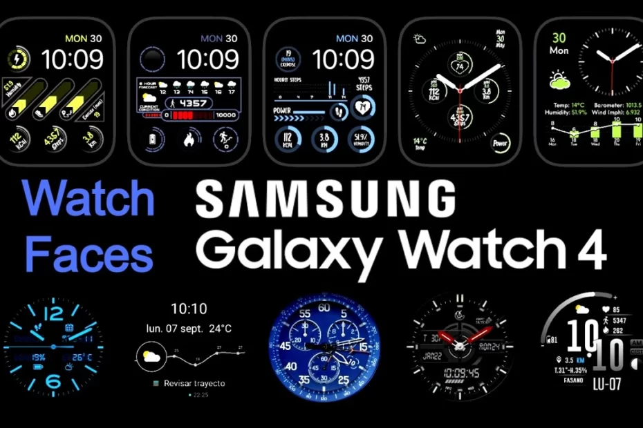 Galaxy Watch 4: melhores apps de watch faces