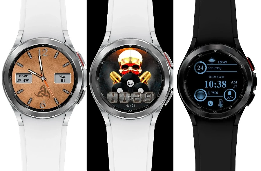 Melhores Watch Faces Premium para o Samsung Galaxy Watch 4