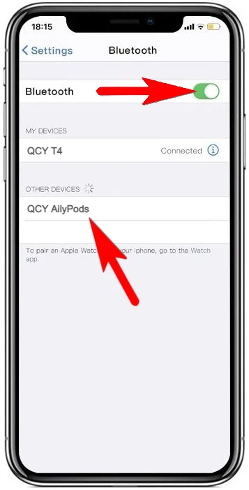 Como emparelhar fones de ouvido QCY T20?