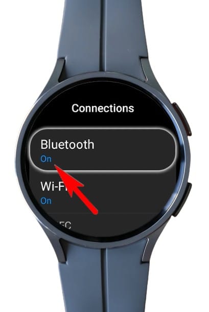 Como emparelhar fone de ouvido Bluetooth no Galaxy Watch 5?