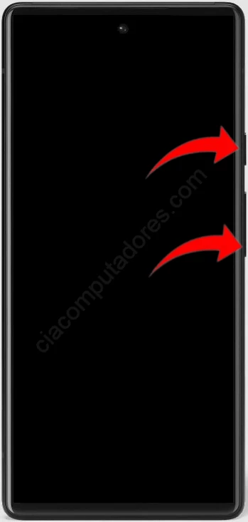 Como formatar Google Pixel 6 pelos botões?